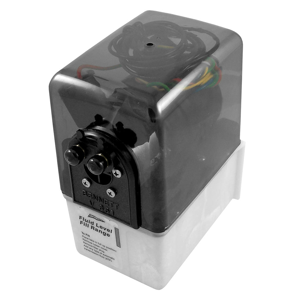 Bennett Marine 12V hydraulic power unit with Deutsch connector for trim tabs