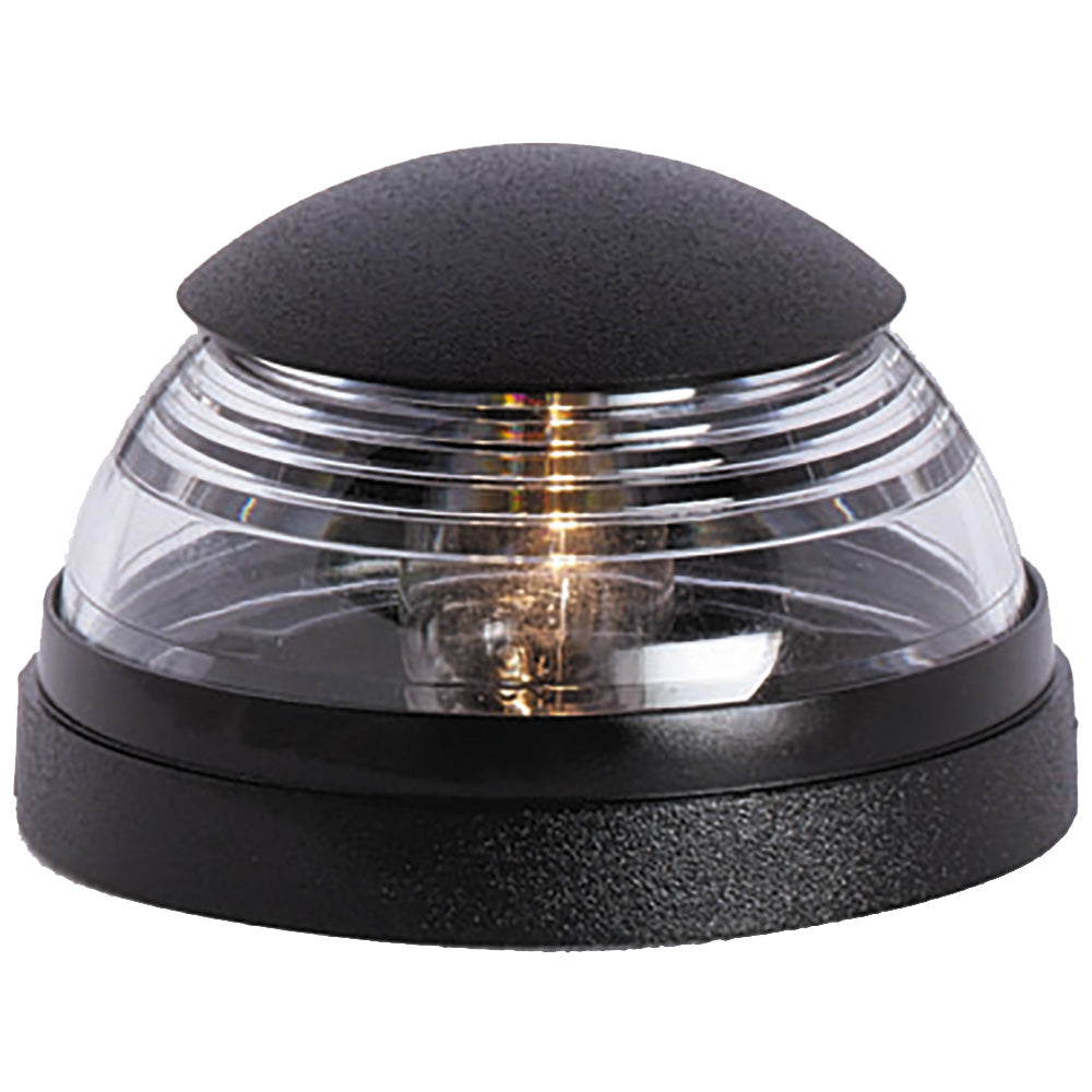 Attwood All-Round Deck Mount Navigation Light in black with bayonet lock lens