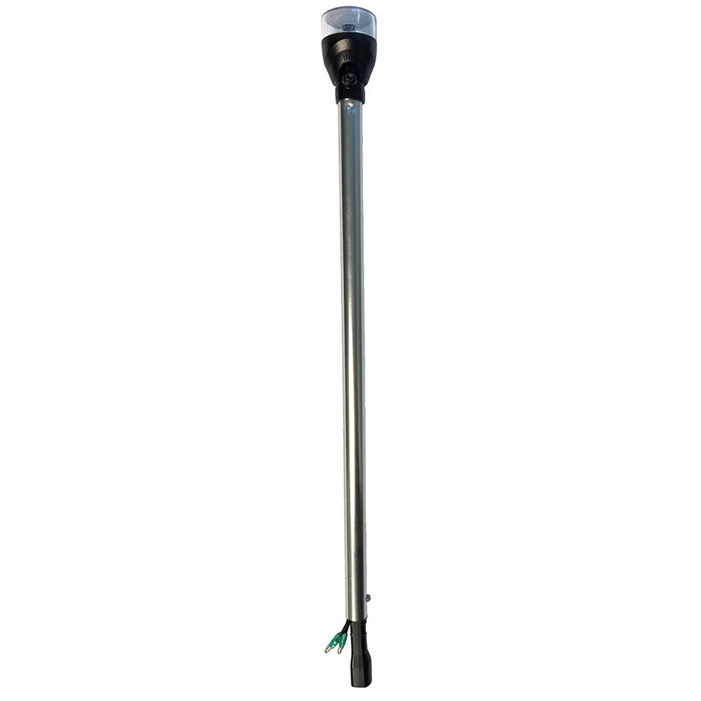 Attwood LightArmor 30-inch all-round navigation light for Attwood PowerBase, articulating head, USCG compliant