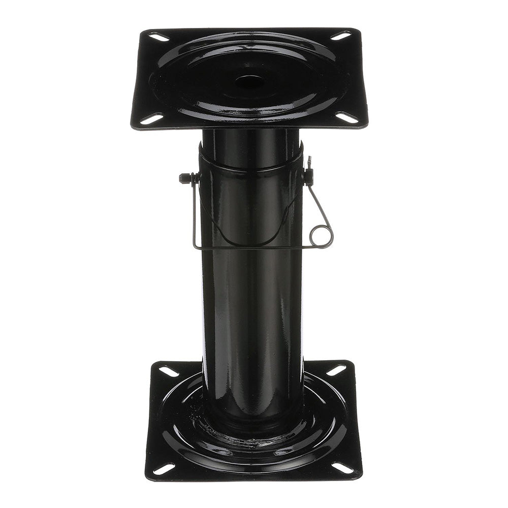 Attwood Swivl-Eze adjustable boat seat pedestal 11-1/2 to 17-1/2 inch black powder coat