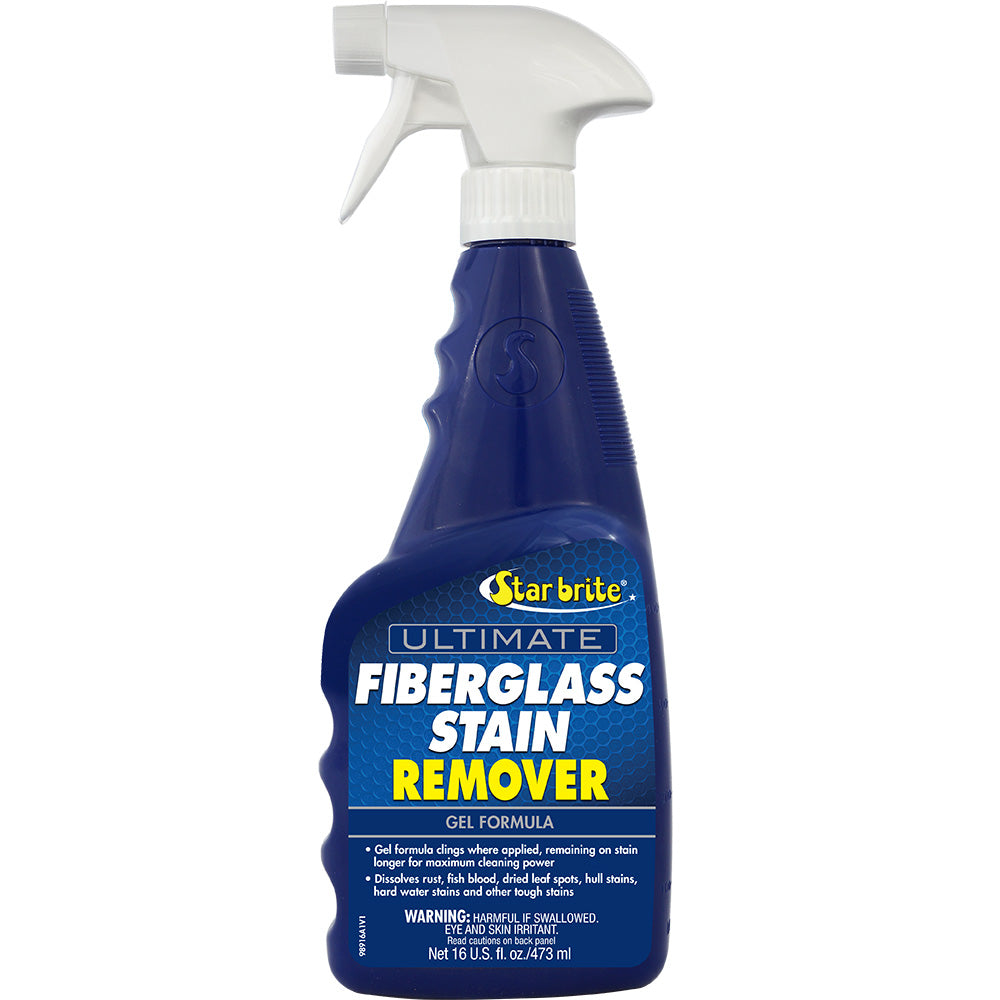 Star brite Ultimate Fiberglass Stain Remover Gel Formula 16 oz spray bottle