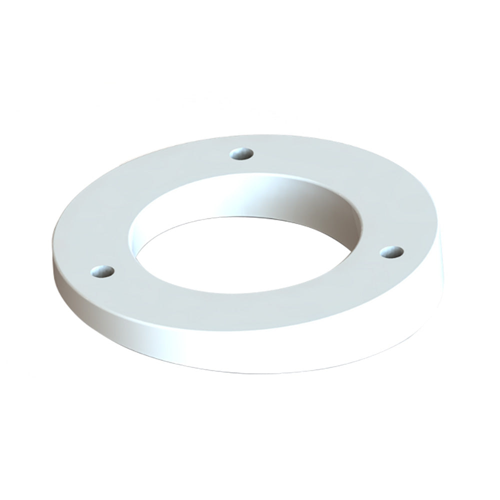 TACO Marine plastic wedge plate for Grand Slam GS-800 VHF antenna mount and GS-900 masthead anchor light on T-top