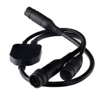 Raymarine Axiom RV 0.5M Y-cable with 25-pin and 7-pin connectors for RealVision and CP370 transducers