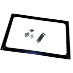 Raymarine C120W E120W to Axiom Pro 12 adapter plate powder-coated black helm mount