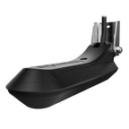 Raymarine RVM-100 transom mount CHIRP transducer with stainless steel kick-up bracket