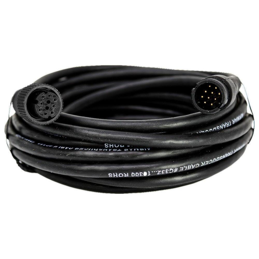 Airmar Furuno 33-foot 10-pin male to female transducer extension cable