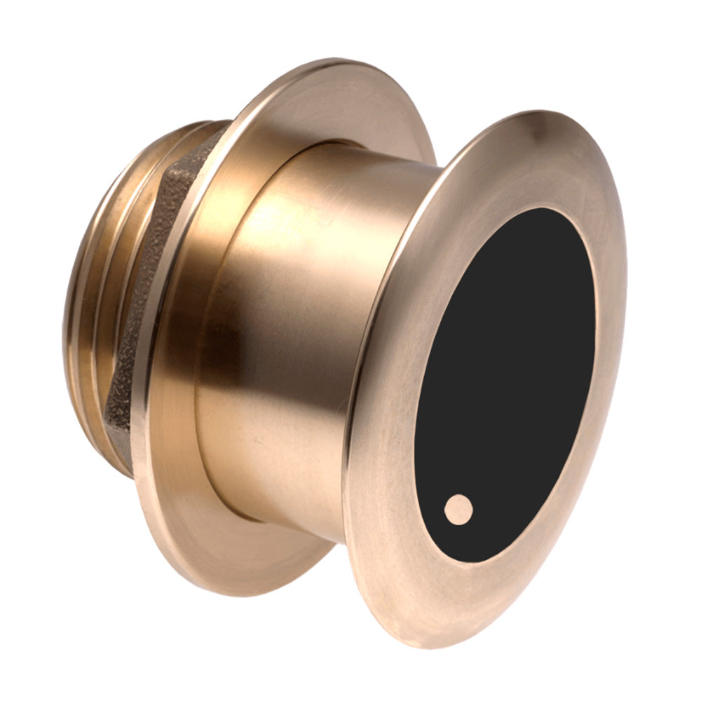 Airmar B175MW Medium Ultra-Wide 20-Degree Tilted Element Thru-Hull CHIRP Transducer 1kW bronze housing
