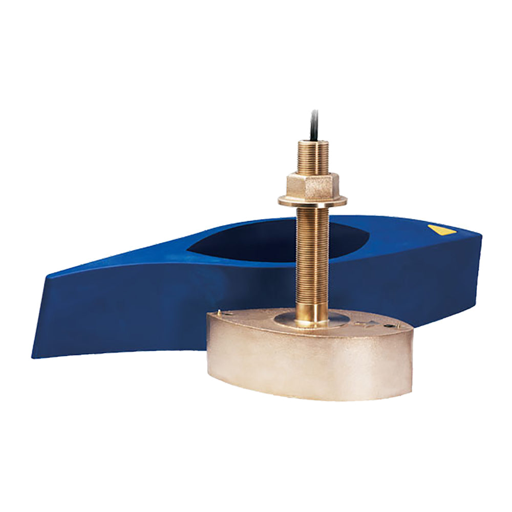Airmar B265LM bronze CHIRP thru-hull transducer 1kW with high-performance fairing block