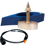 Airmar B275LH-W Bronze CHIRP Thru-Hull Transducer with Garmin 12-Pin Connector and High-Performance Fairing