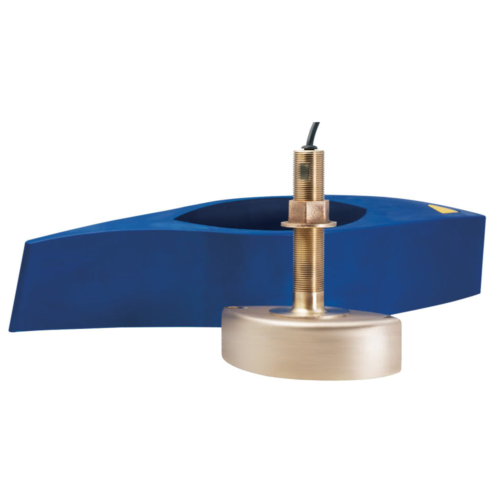 Airmar B285HW Bronze 1kW Wide Beam CHIRP Thru-Hull Transducer with Urethane Acoustic Window