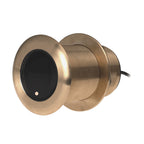 Airmar B75HW High Wide CHIRP thru-hull transducer 600W 20 degree deadrise bronze housing