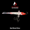 Ice Strong Outdoors - Glow Custom Bay Jiggers -  3/8 oz and 1/2 oz