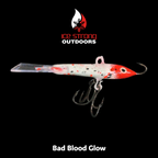 Ice Strong Outdoors - Glow Custom Bay Jiggers -  3/8 oz and 1/2 oz