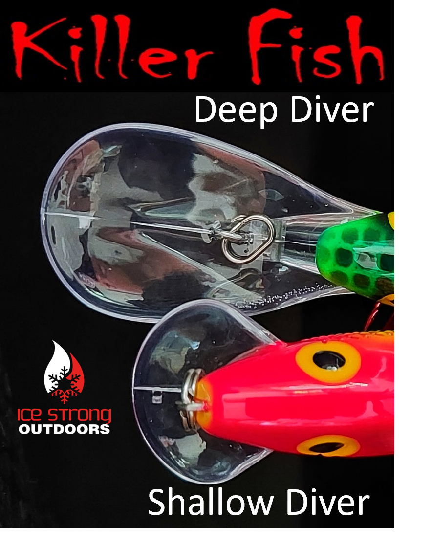 Ice Strong Outdoors - Killer Fish - Rattling Shallow Diver UV