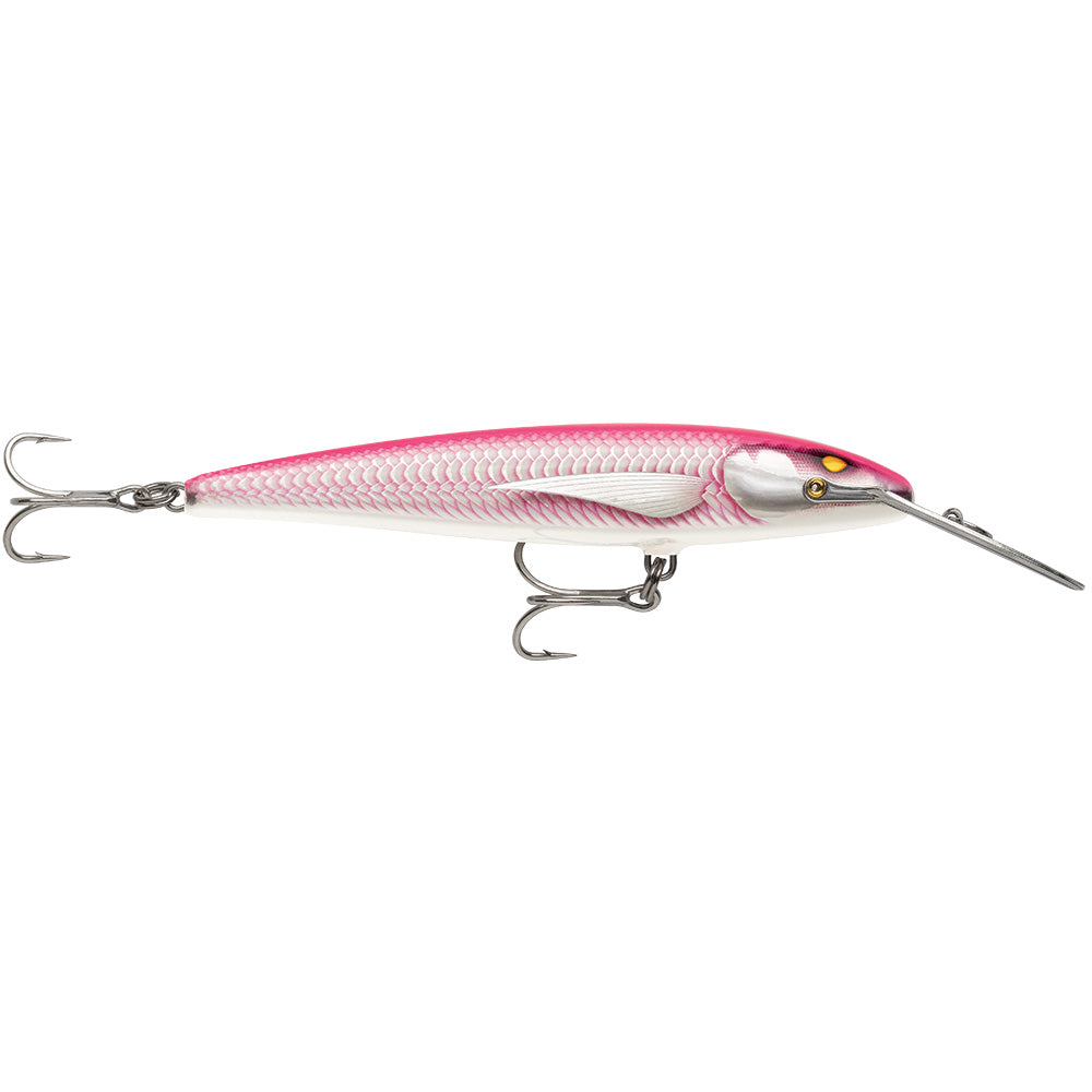 Rapala CountDown Magnum Elite 185 7-inch Armored Hot Pink UV saltwater trolling lure