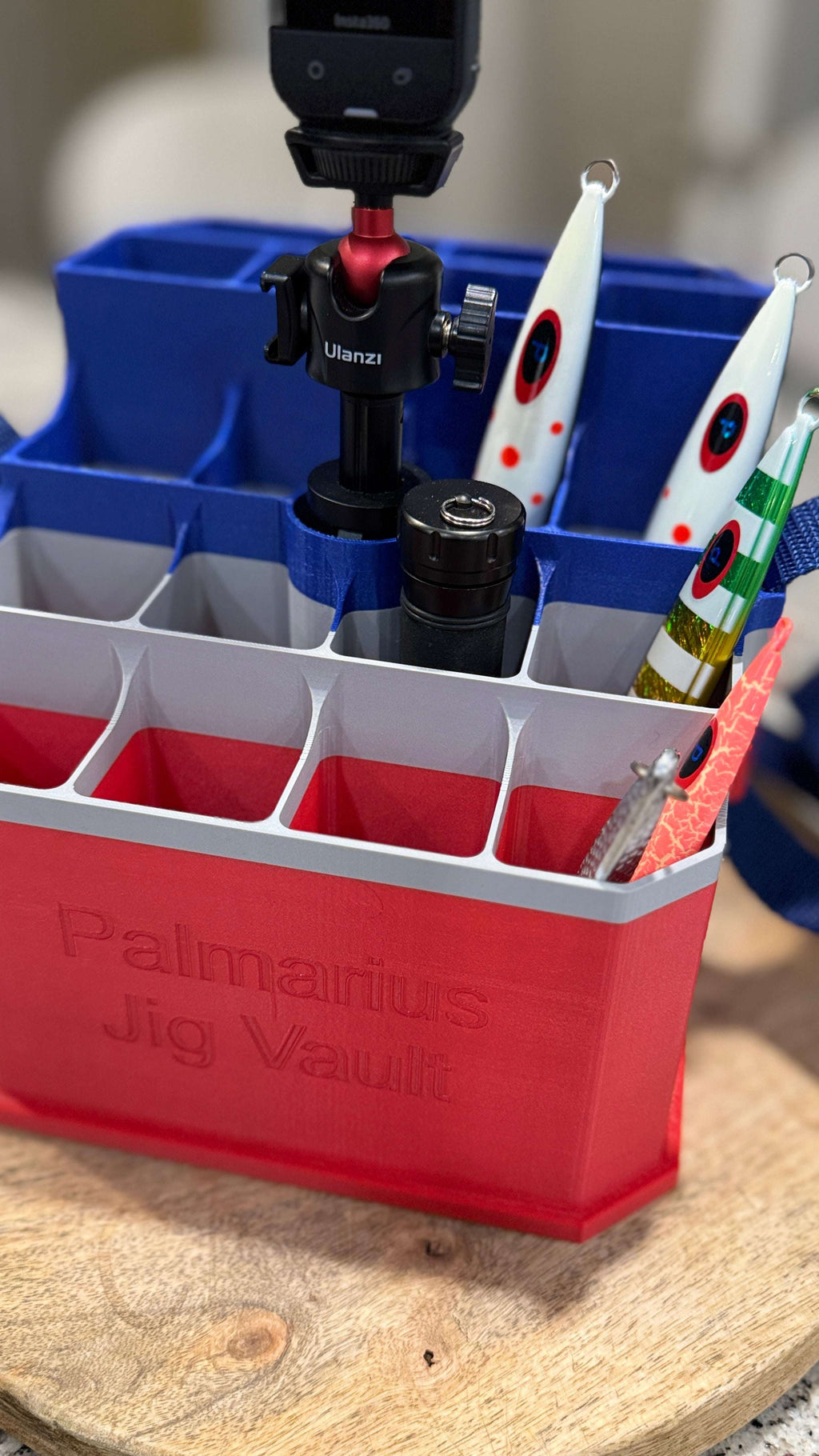 Jig Vault™ Square Jig Bucket Skeleton with Carry Strap