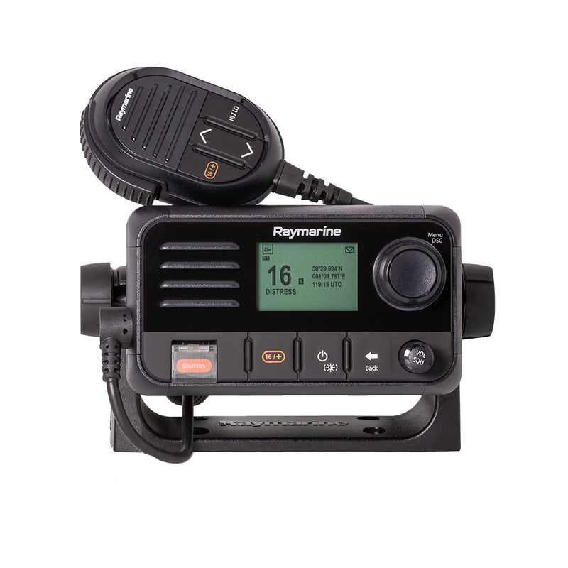 Raymarine Ray53 compact VHF radio with built-in GPS and DSC