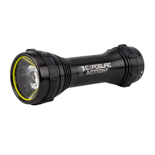 ACR Action1-9 1000-lumen 9-degree spot beam dive light in marine-grade anodized aluminum