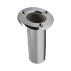 TACO Flush Mount Rod Holder 10 degree deluxe anodized aluminum finish with PVC liner