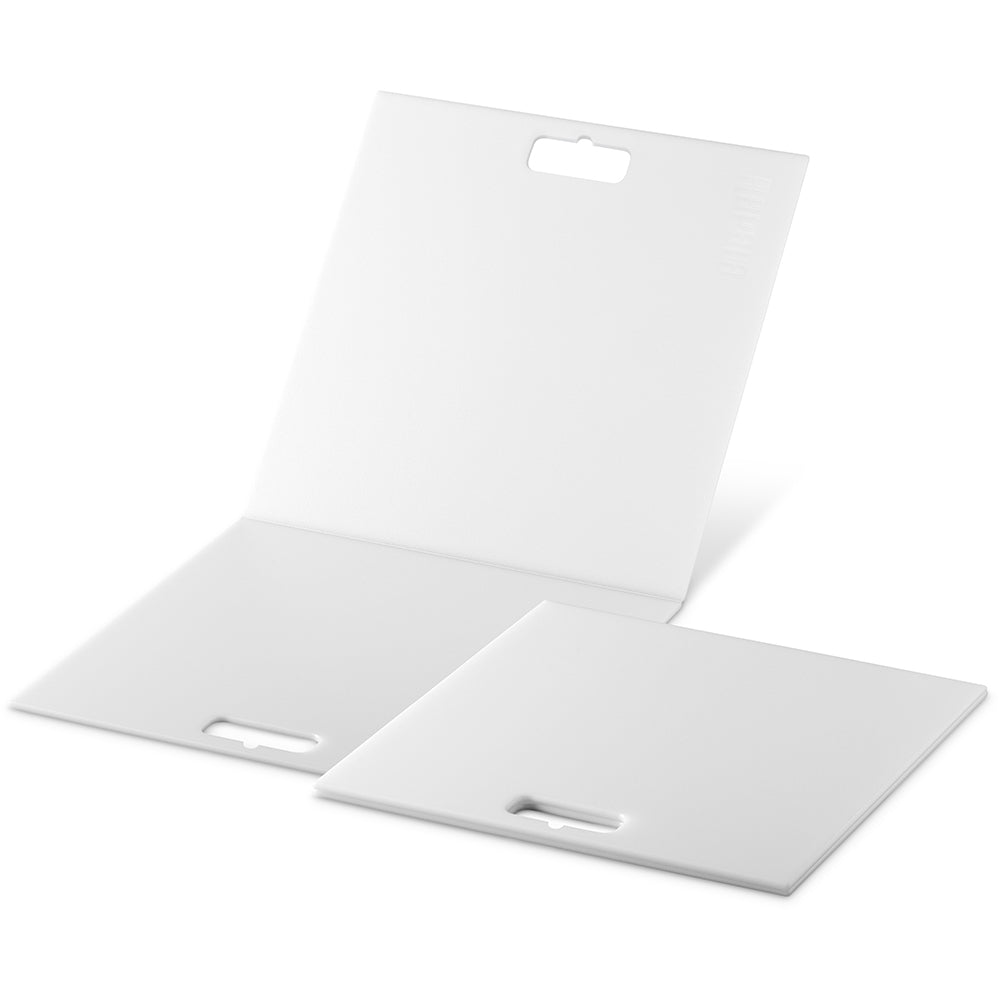 Rapala Folding Fillet Board open to 16 x 31 inch cutting surface with folded compact storage position shown