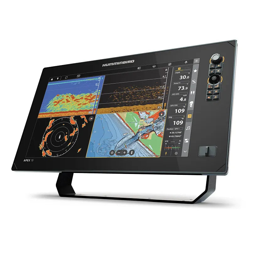 Humminbird APEX® 19 VX MSI+ Chartplotter/Fishfinder w/Transom Mount Transducer