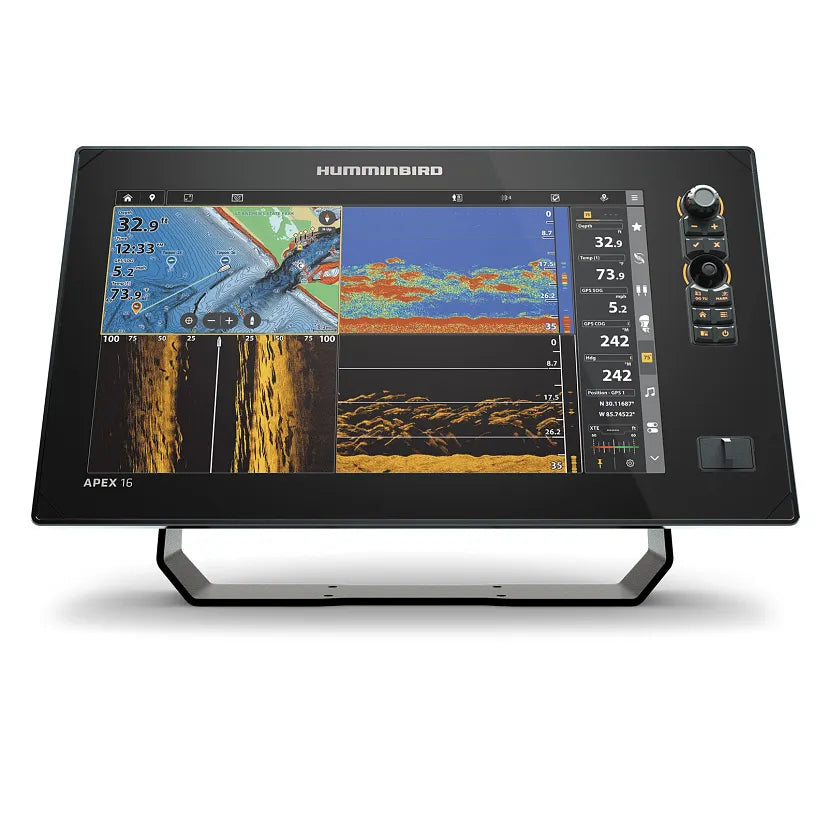 Humminbird APEX® 16 VX MSI+ Chartplotter/Fishfinder w/Transom Mount Transducer