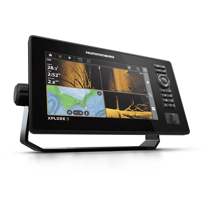 Humminbird XPLORE 9 CMSI+ Mega Live 2 Bundle w/Transom Mount Transducer
