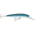 Rapala Husky Magnum 25 6-1/4 inch Blue Sardine high-speed trolling lure with holographic foil and VMC Perma Steel hooks