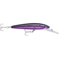 Rapala Husky Magnum 25 6-1/4 inch Purple Mackerel high-speed trolling lure with holographic foil