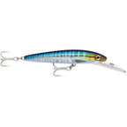 Rapala Husky Magnum 25 6-1/4 inch Wahoo UV high-speed trolling lure with holographic foil and VMC Perma Steel hooks