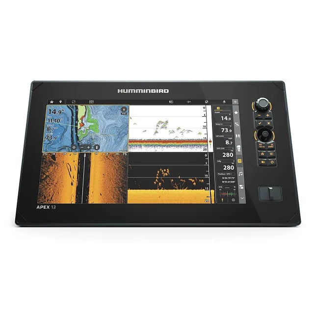 Humminbird APEX® 13 CHO VX MSI+ Chartplotter/Fishfinder w/o Transducer