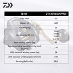 Daiwa SEABORG G400J Electric Reel
