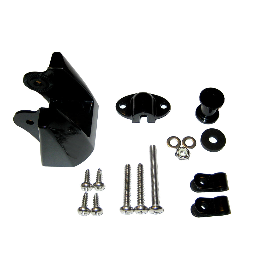 Garmin replacement bracket for plastic transom mount depth and temperature transducer