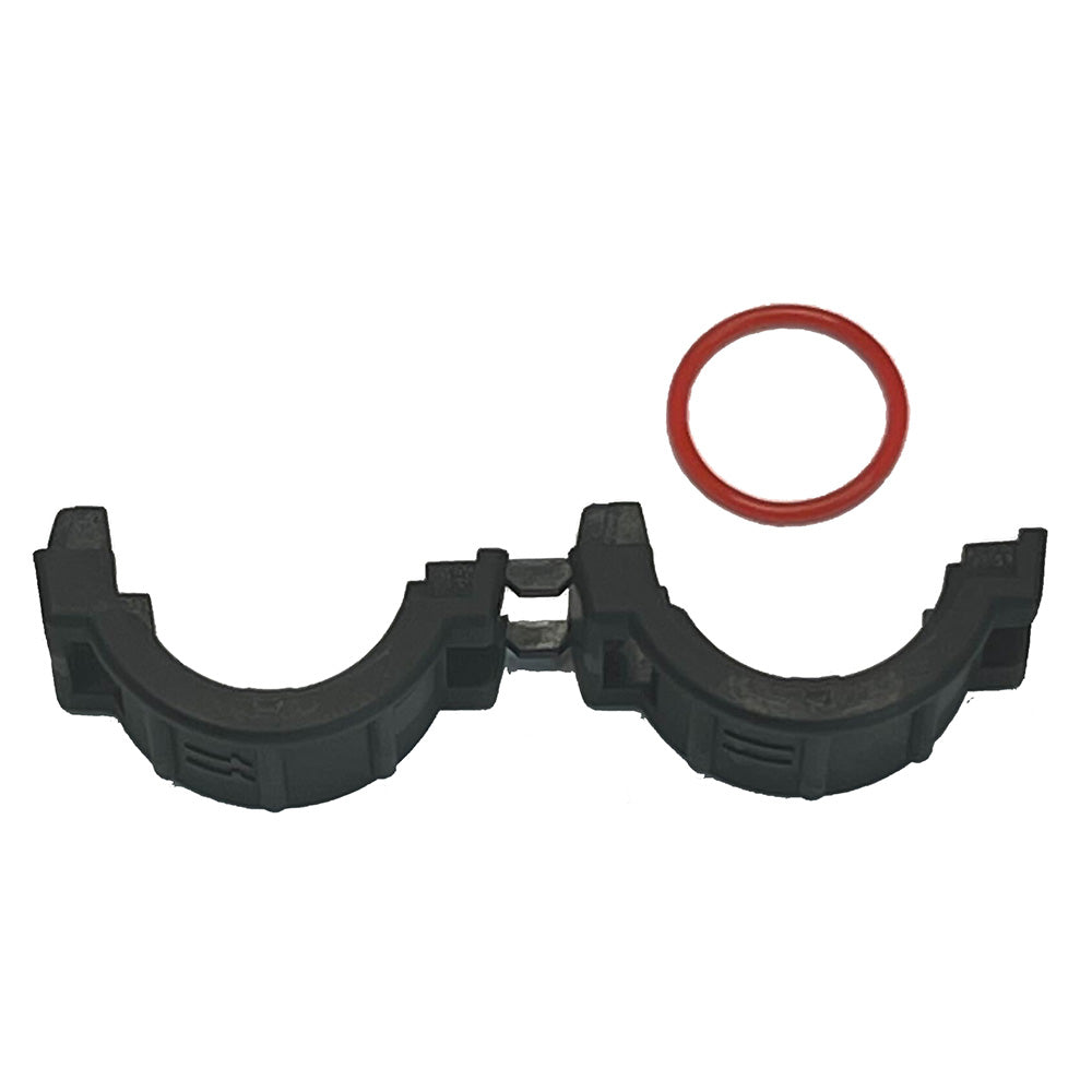 Garmin Quarter Turn Locking Collar two-piece split connector for cable routing