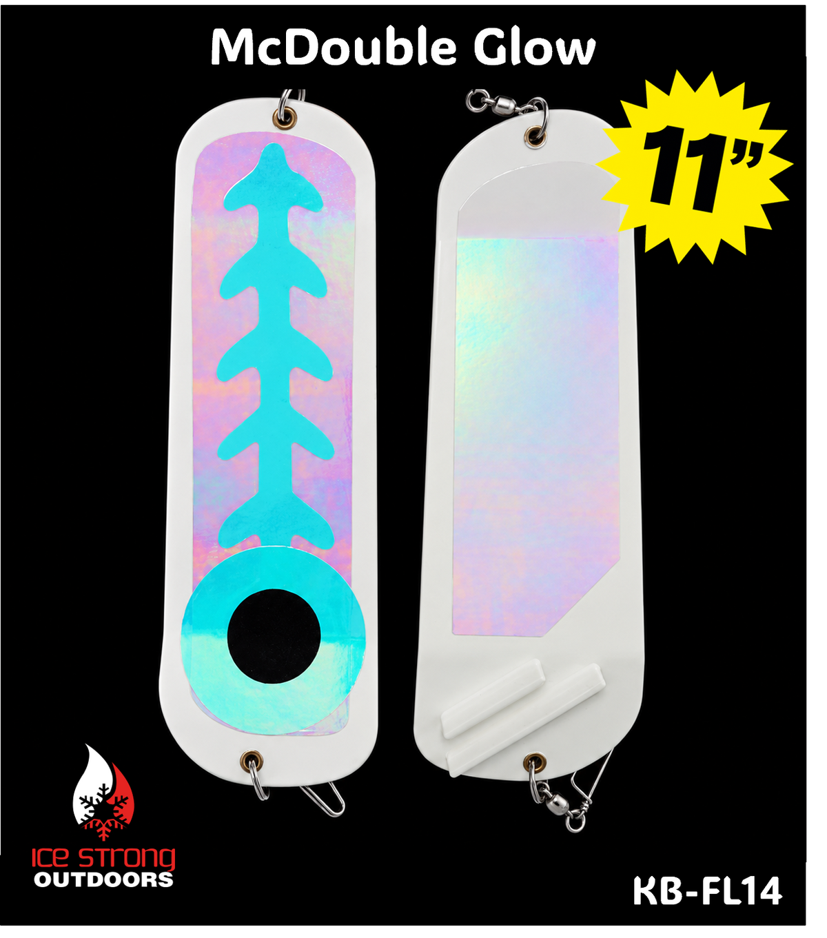 11" Dual Fin Flasher Series