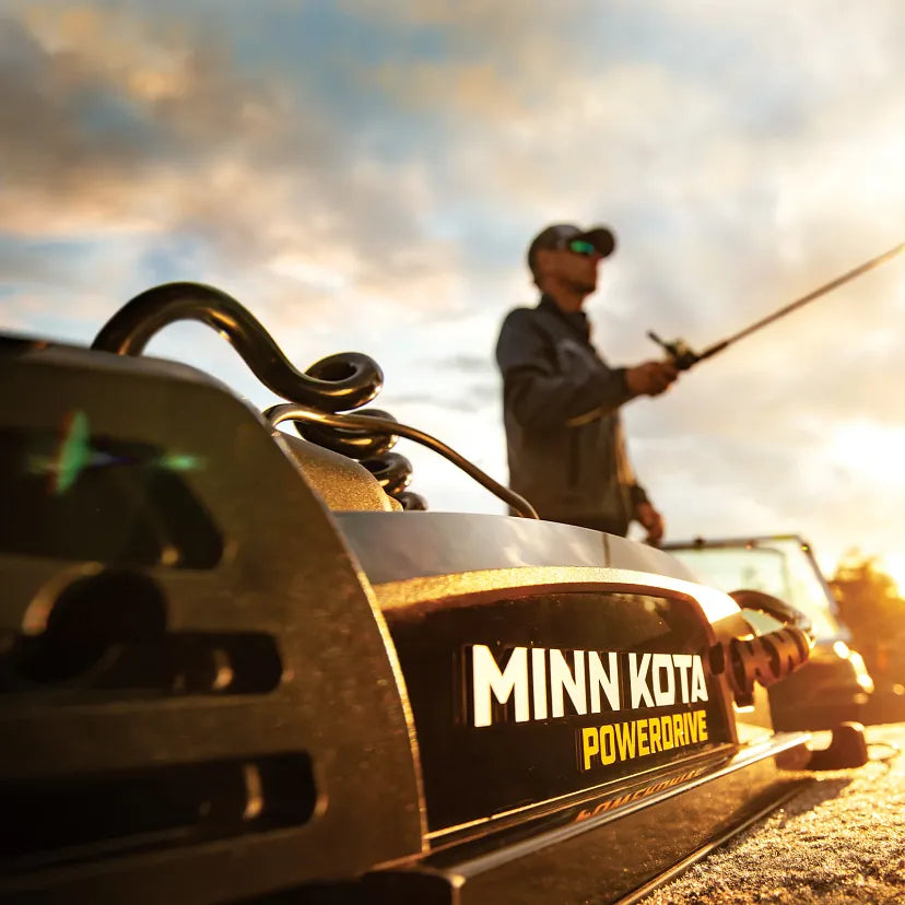 Minn Kota PowerDrive™ 45 Trolling Motor w/Foot Pedal - 12V - 45LB - 48"
