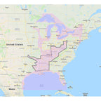 Furuno C-MAP Wide Chart unlock code Gulf of Mexico Great Lakes Rivers vector chart TimeZero format