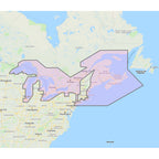 Furuno Great Lakes and Maritimes C-MAP vector chart unlock code for NavNet 3D TZT TZT2