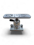 Cisco Short Tilt-Lok Electronics Mount in solid anodized aluminum, 4-inch height tilt-only design with 7-inch mounting plate
