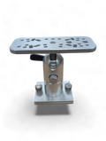 Cisco Sure-Lok Electronics Mount – 7-inch aluminum top plate with cam-lock tilt head, silver finish