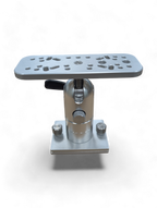 Cisco Sure-Lok Electronics Mount – 7-inch aluminum top plate with cam-lock tilt head, silver finish