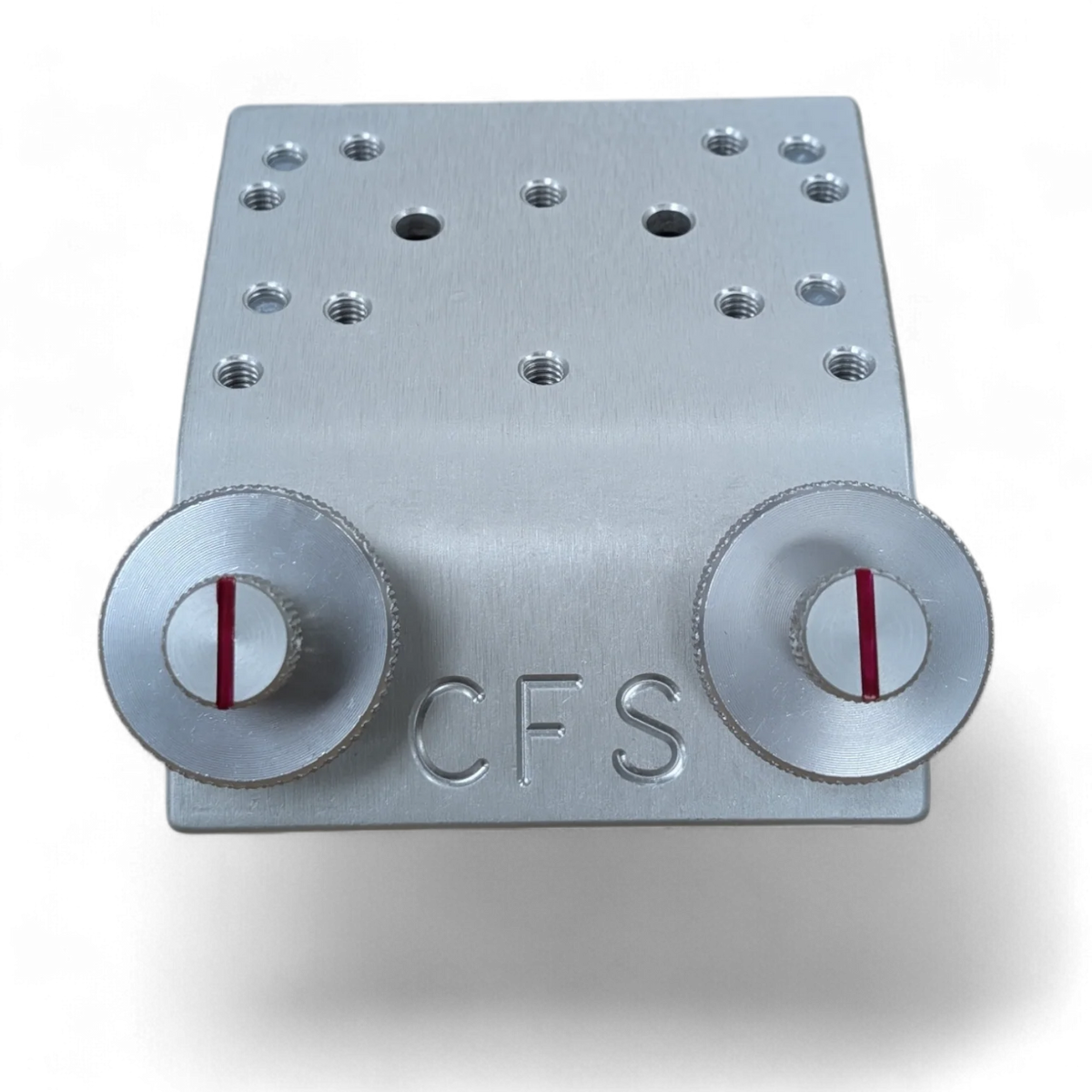 Cisco Fishing Systems Ranger Mount for VS and VX Series aluminum boats, billet aluminum with stainless steel slotted keys