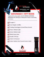 Ice Strong Outdoors - Manasseh - AP7 Trolling Rod - Downrigger/Walleye/Small Planer