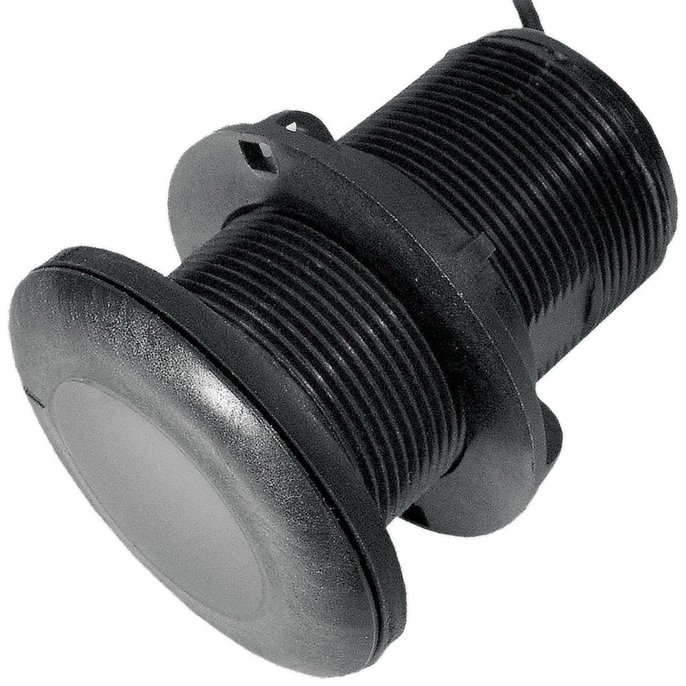 Airmar P319 plastic thru-hull depth and temperature transducer 600W 50/200kHz low-profile housing