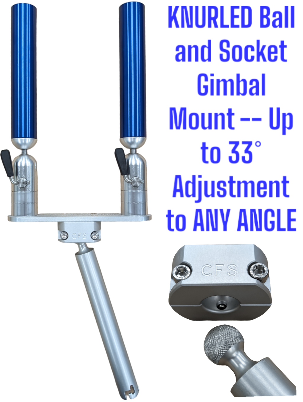 Cisco Double Tube Rod Holder