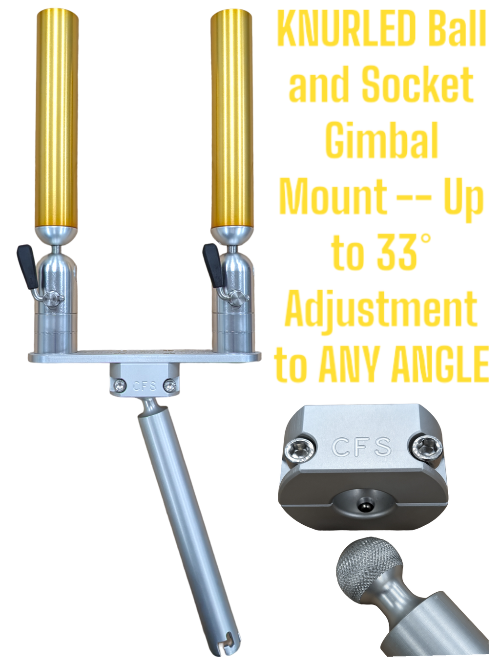 Cisco Double Tube Rod Holder