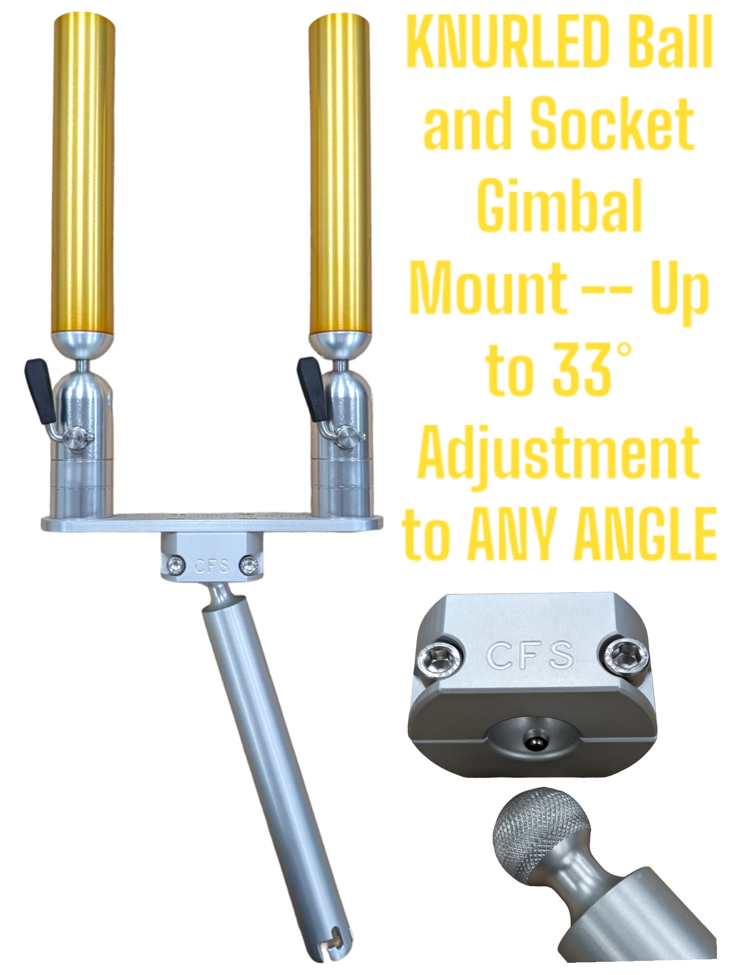 Cisco Double Tube Rod Holder