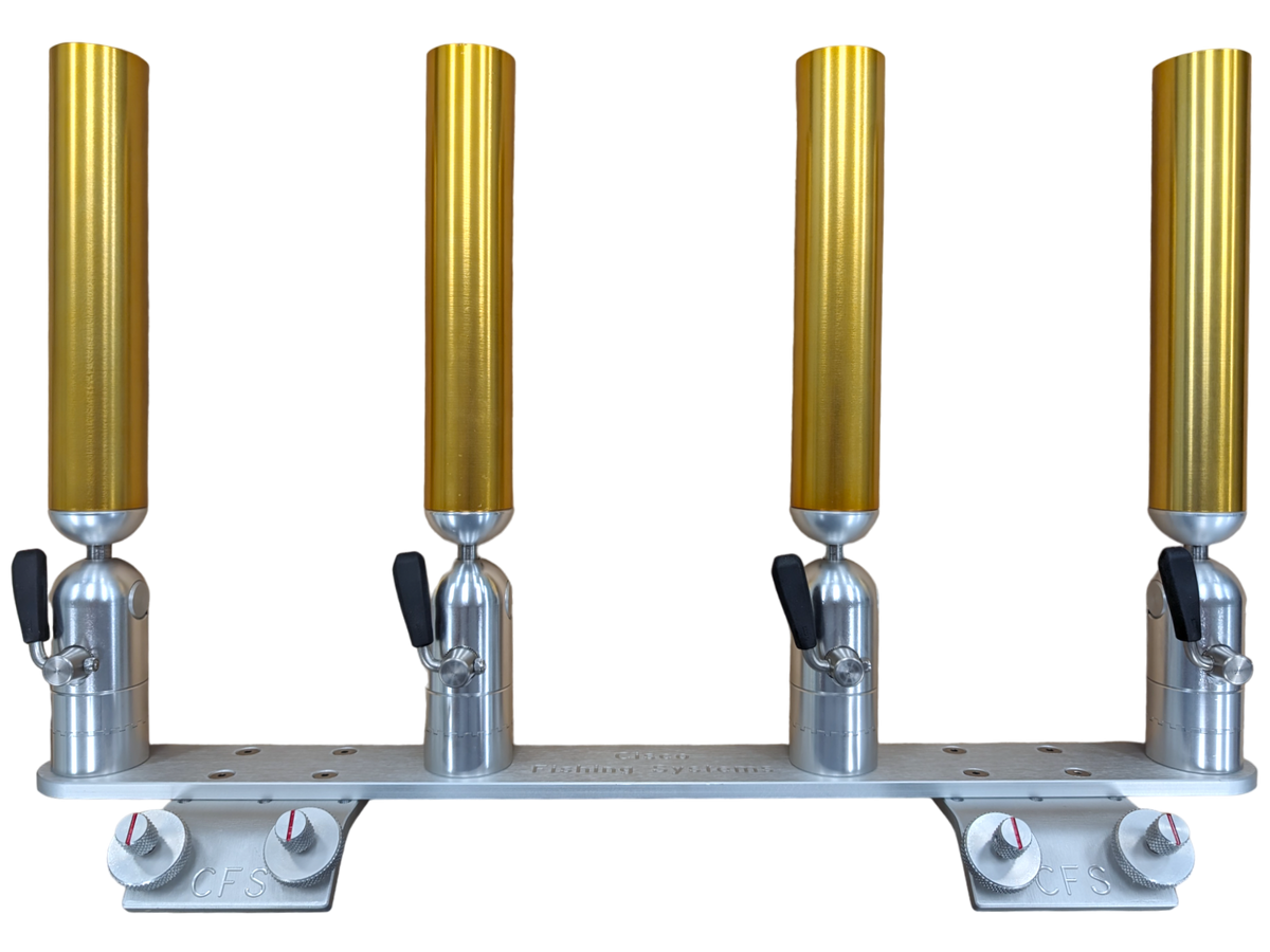 Cisco Fishing Systems Quad Tube Rod Holder