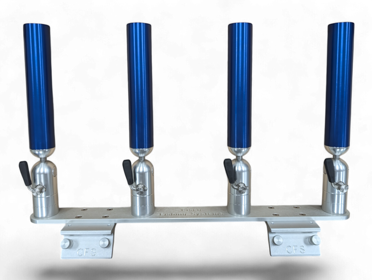 Cisco Fishing Systems Quad Tube Rod Holder