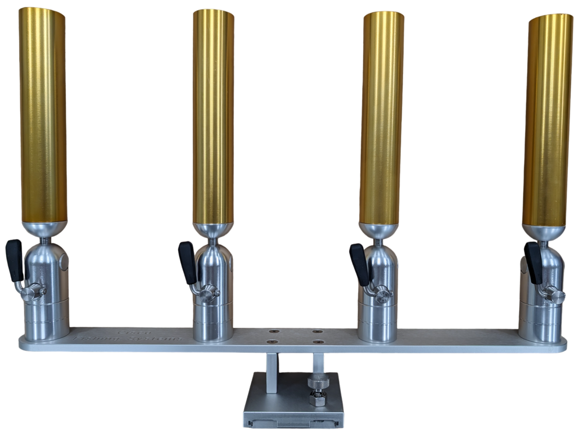 Cisco Fishing Systems Quad Tube Rod Holder